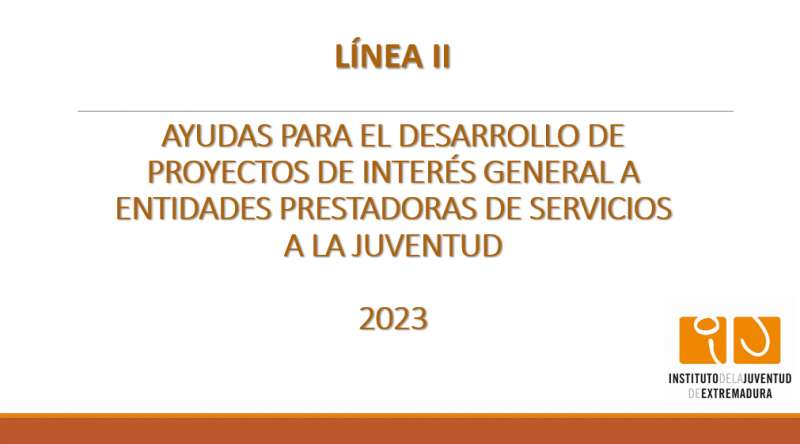 Sesión Informativa Linea II 2023