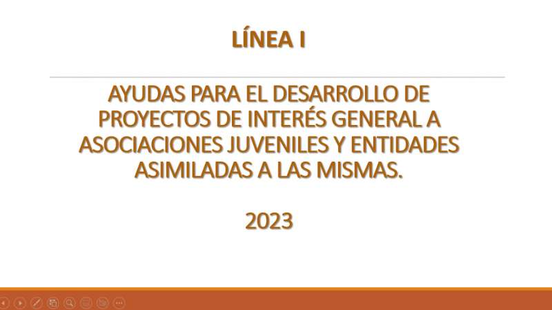 Sesión Informativa Linea I 2023