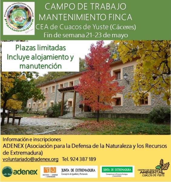 Campo trabajo Mantenimiento fincas 