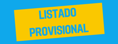 Listado provisional