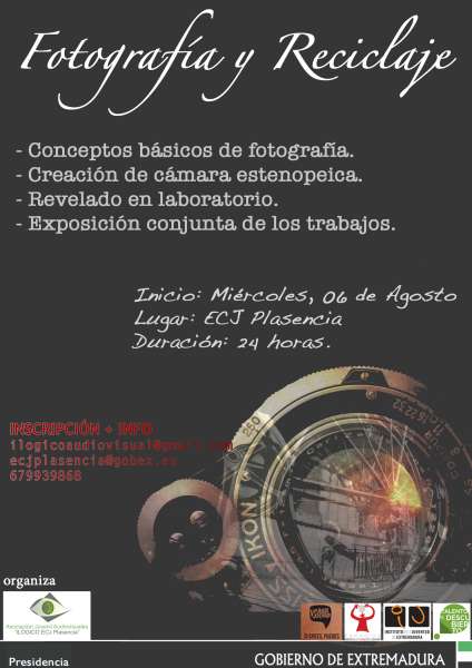 Fotografía y reciclaje TAD 2014 ECJ Plasencia